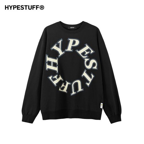 【inxx】hypestuff 潮牌情侣宽松连帽卫衣男女通款hub1105112