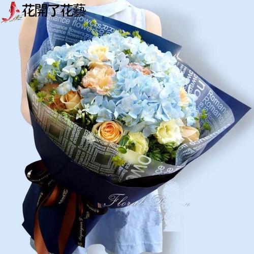 订花玫瑰哈尔滨鲜花速递同城花店配送花束上门生日爱人女友
