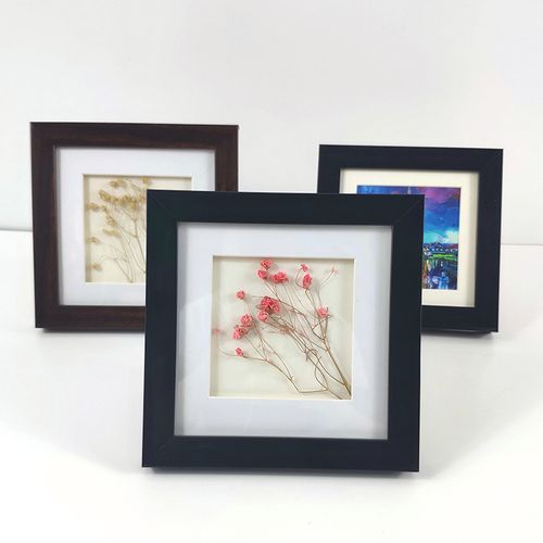 立体中空小画框 装裱油画棒作品画相框正方形衍纸手工