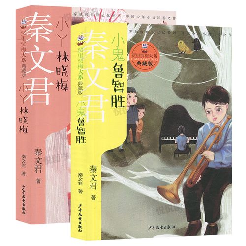 正版2本贾里贾梅大系典藏版小鬼鲁智胜 小丫林晓梅 少年出版社 秦文君
