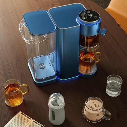 ouon全自动泡茶机家用办公桌面即热式饮水机多功能泡茶机ai茶饮机