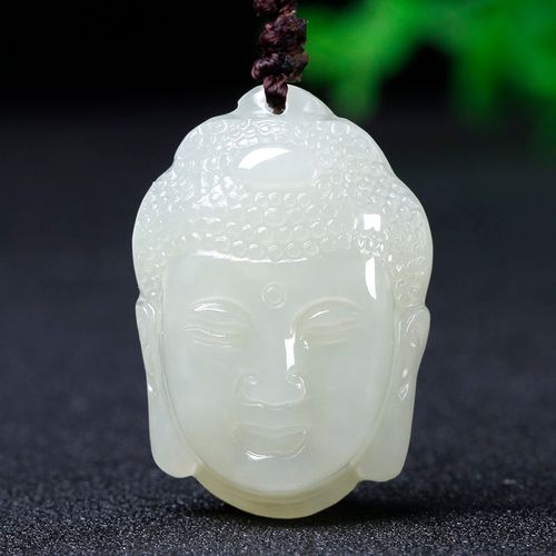 如来佛祖吊坠释迦牟尼吊坠挂件男女款吊坠项链石英岩