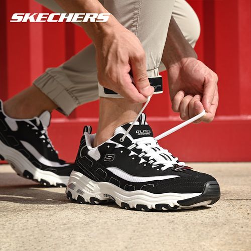 skechers斯凯奇男鞋秋冬款品牌正品休闲复古学生运动鞋男老爹鞋潮