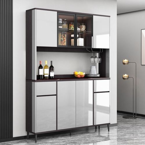 餐边柜简约现代家用大容量小户型省空间进门多功能门厅收纳储物柜