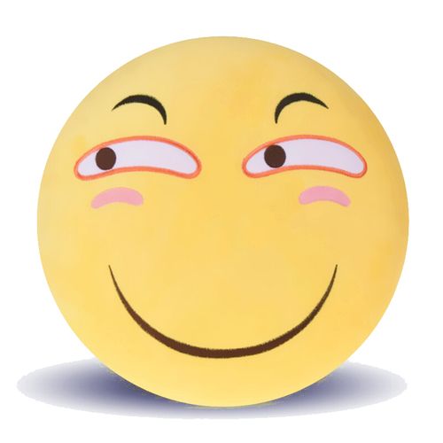 【正常发货】滑稽qq表情包 卡通暖手捂抱枕可插手靠垫毛绒玩具 趣味