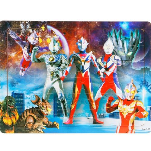 奥特曼3d拼图卡奥特曼拼图1000片奥特曼拼图立体3d模型60片迷你特