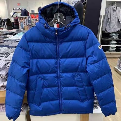 tommyhilfiger汤米外套羽绒服男2022新款高档防风防水连帽保暖【5月19