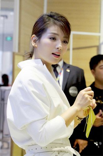 早秋2021连衣裙刘涛明星同款衣服立领职业裙中长款潮