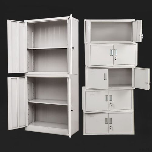 文件柜铁皮柜办公室储物柜资料档案柜财务单节凭证柜家用小矮柜子