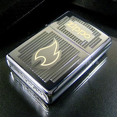 正品zippo打火机男女进口原装经典款美国07年秋新款经典火焰24206