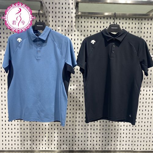 descente迪桑特polo男2021夏季男子综训运动短袖polo衫d1231tps53