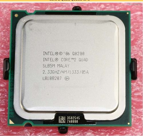 intel酷睿四核q8200 775针 4m 1333 2.33g 775针台式机cpu保一年