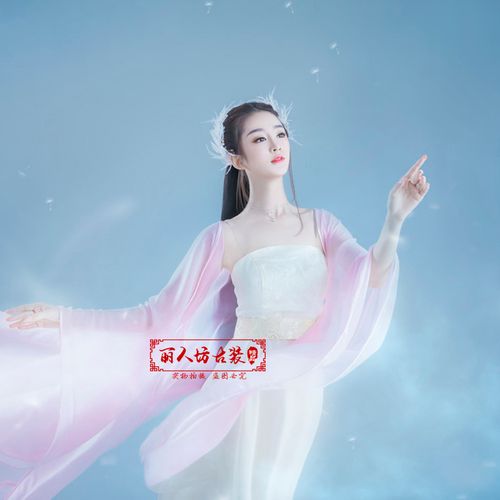 影楼摄影写真主题女古装唐装汉服梦幻仙女唯美走秀演出服装 浅梦