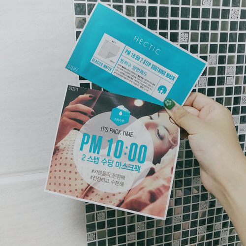 清仓 韩国hectic晚上10点金盏花面膜 先敷后擦