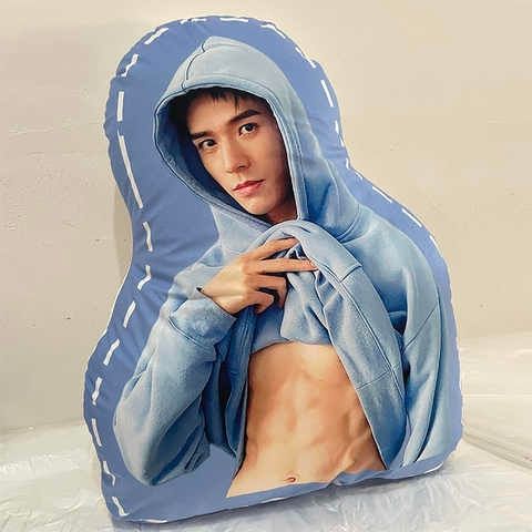 龚俊腹肌抱枕定制可发照片diy创意礼品来图定做35-80