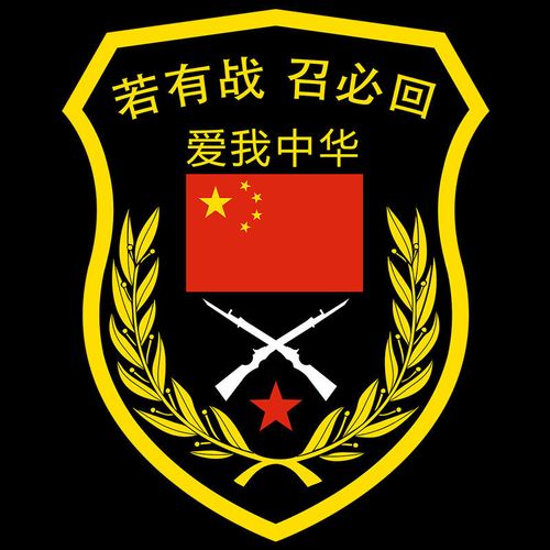 退伍军人车标车贴若有战招必回车贴创意退伍老兵汽车贴纸个国军人臂章