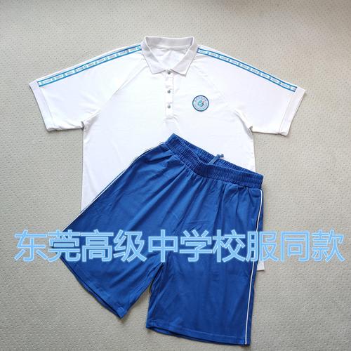 广东学校新款东莞高级中学校服全棉高级中学高中t恤长裤专拍链接