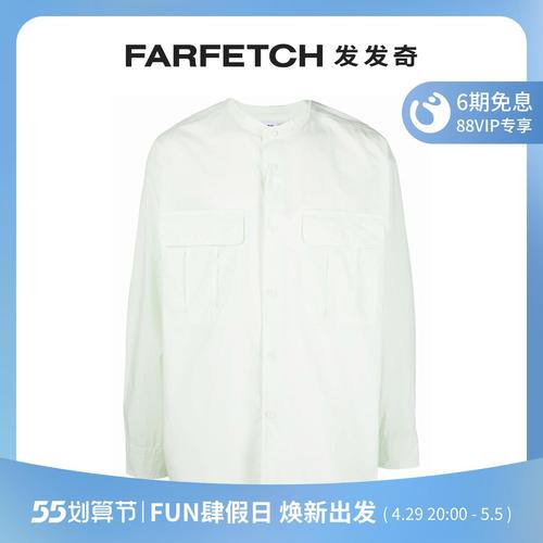 kenzo男士潮流企领衬衫farfetch发发奇22春夏新品