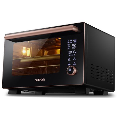 苏泊尔(supor)家用台式蒸烤箱多功能蒸烤一体机智能预约蒸箱烤箱