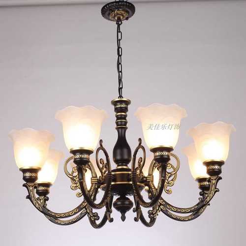 美新款式鑫嚞铁艺吊灯 卧室餐厅地中海欧式北欧简约