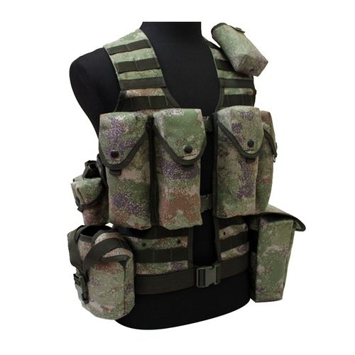 兵越 星空迷彩携行具06战斗携行背具 迷彩战术背心作业马甲训练携行