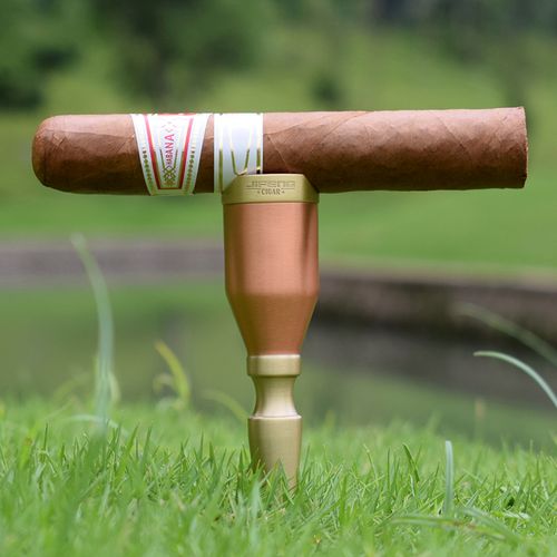 jifeng雪茄高尔夫户外支架烟托插地式 座大口径烟槽