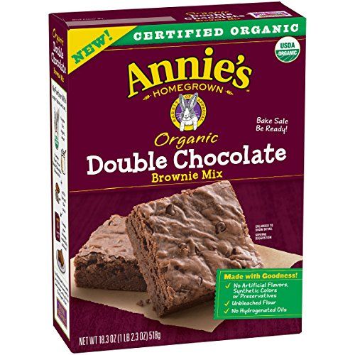 annies double chocolate brownie mix, 18.4 oz 安妮
