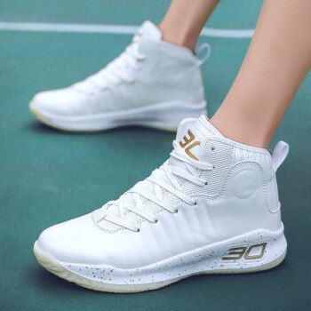 詹姆斯15男鞋球鞋新款运动休闲白色耐磨篮球鞋初中生16学生17潮鞋