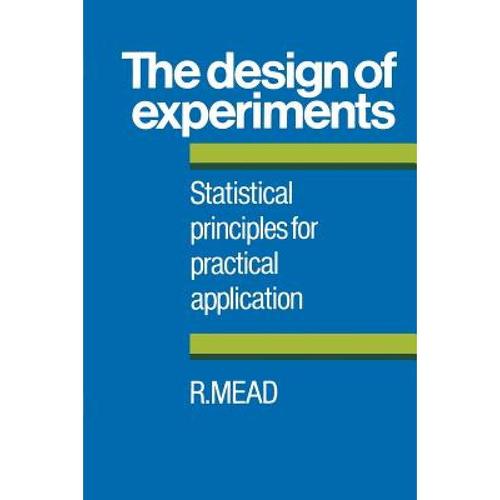 预订 the design of experiments: statistic. [9780521287623]