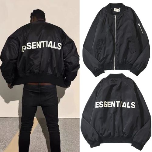 fog外套essentials复线fear of god空军飞行员字母棒球服风衣夹克