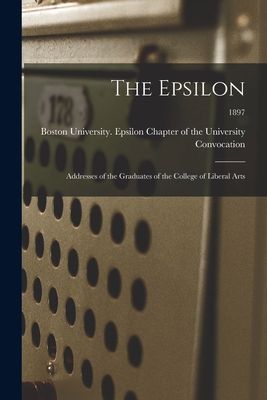 【预售】the epsilon: addresses of the graduates of the college