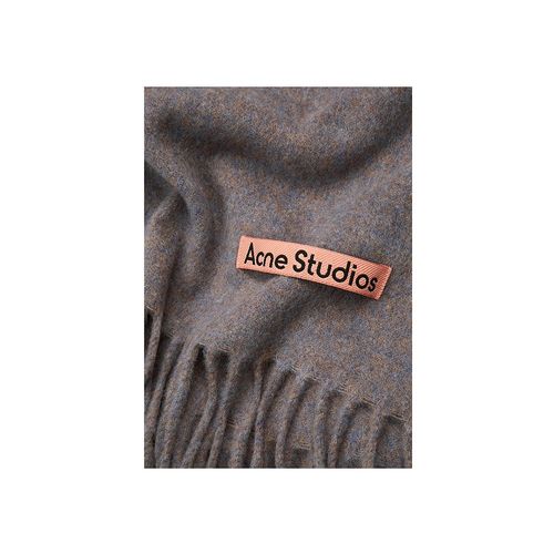 香港直邮acne studios 混色羊毛围巾 882505