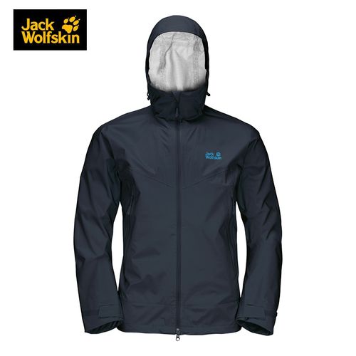jackwolfskin狼爪男子户外休闲隔雨耐磨冲锋衣外套 1108891