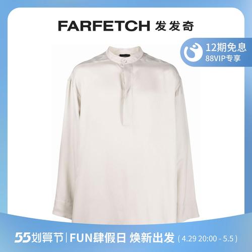 fear of god男士企领衬衫farfetch发发奇22春夏新品