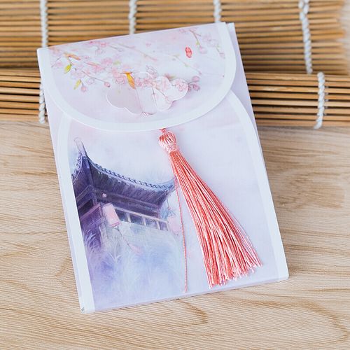 明信片星空 古风明信片中国风复古典创意贺卡手绘盒装卡片名信片可爱