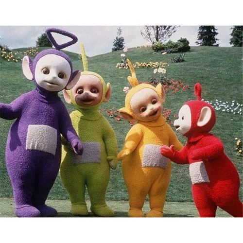 天线宝宝盲盒复调出口散货teletubbies得得b摆件玩具人偶手办收藏