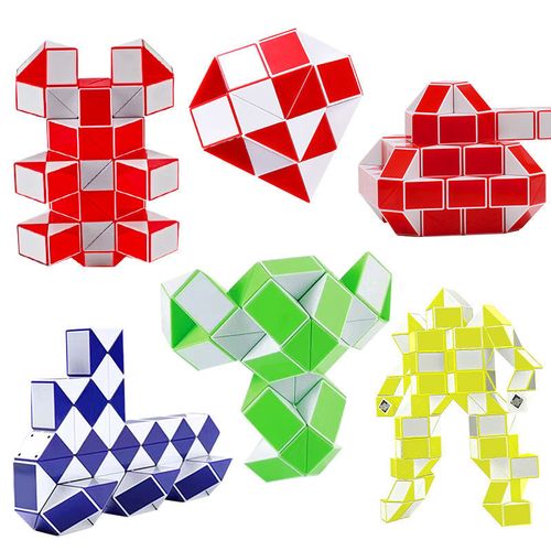 百变魔尺24段36/48/60/72/96/144节大号儿童幼儿园魔方条益智玩具