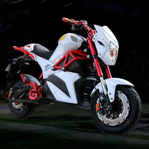 新款小怪兽电动车72v电摩大功率电瓶车m5高速电动摩托车跑车