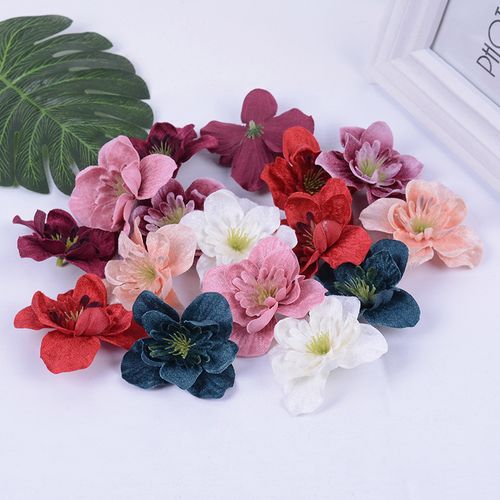 仿真大樱花 diy手工花环头饰 戏曲鬓花制作材料 家居店铺装饰配件