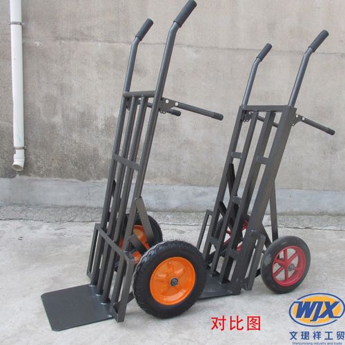 加厚老虎车两轮手推车推货车小推车工地超市推车拖车载重王搬运车