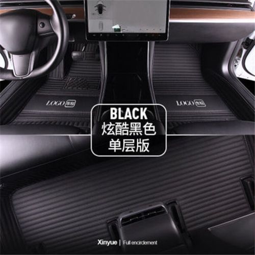(精选)适用于21款特斯拉model 3脚垫modely专用modelx毛豆s全包围原厂