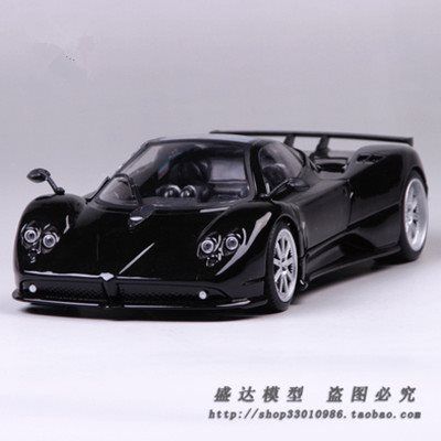 红河1:18帕加尼宗塔zonda幽灵之子 仿真合金原厂汽车