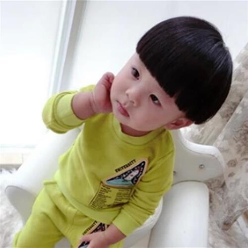 新丝路儿发宝宝儿童小孩发套假童可爱香菇女蘑菇头男