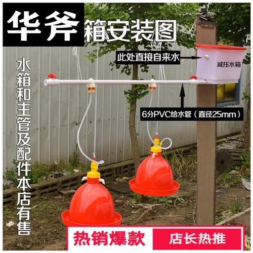 饲养器健康养鹅鸽子饮水器鸡育雏鸭子喝水槽流动家禽自动饮水器