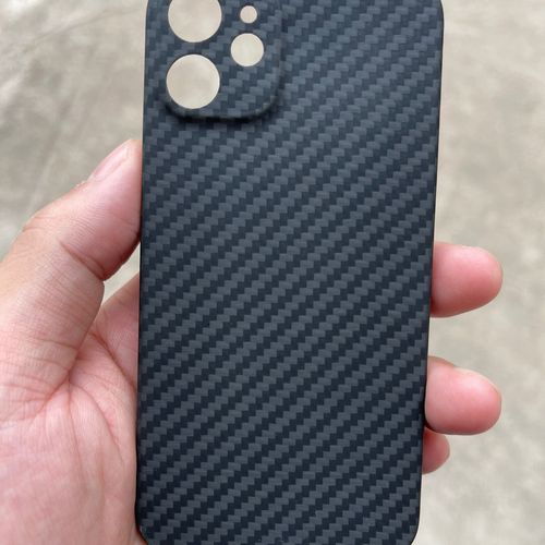 苹果12凯夫拉手机壳iphone12mini碳纤维超薄保护套12promax哑黑