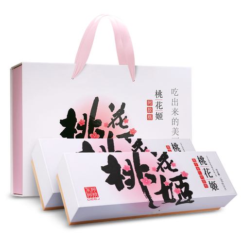 【直播专享】东阿阿胶桃花姬阿胶糕即食180g*2盒正品阿胶固元膏