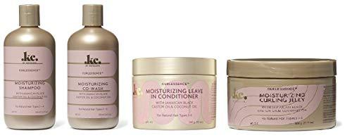 keracare curl-essence moisturizing combo set (cowash&shampoo