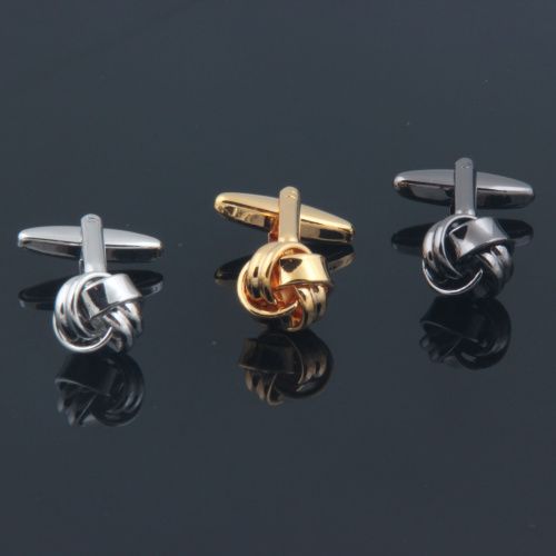 优质法式袖扣袖口袖钉 男士cufflinks 象形袖扣 精致麻花