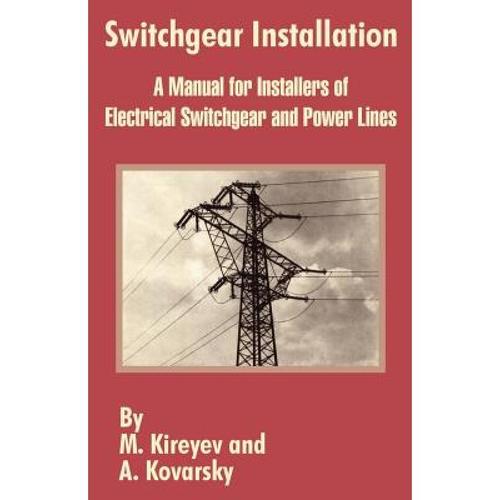 预订 switchgear installation: a manual fo. [9781410202567]