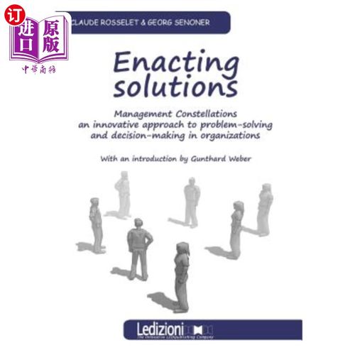 【中商海外直订】enacting solutions, management constell.